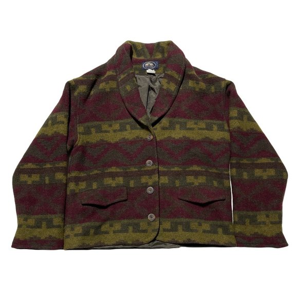 Vintage Women's British Khaki Jacket by Robert Lighton Made in the USA - Picture 2 of 6